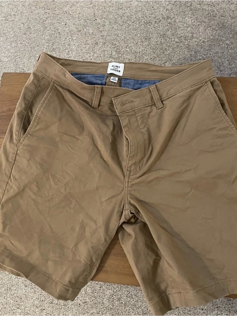 Flint & Tinder - Men's Chino Cotton Shorts 32